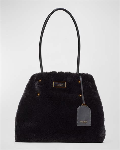 fake fur tote bag|kate spade everything tote.